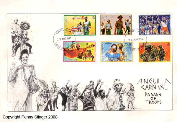 Carnival stamps