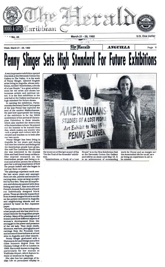 Penny Slinger sets high standards