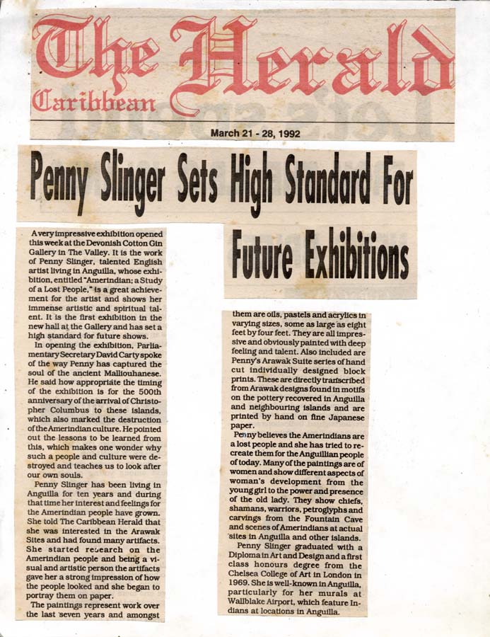 Penny Slinger sets high...